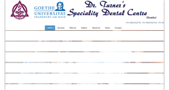 Desktop Screenshot of dentalspecialistindia.com